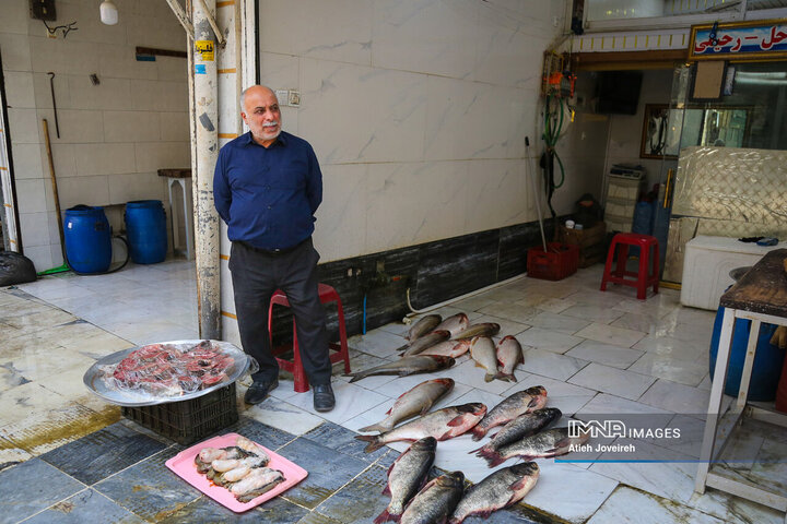 بازار ماهی فروشان لنگرود