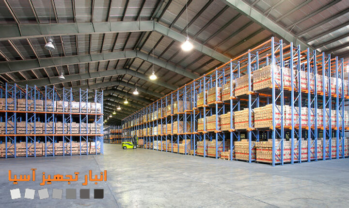 قفسه‌بندی انبار با قفسه فلزی مشبک؛ فروش مستقیم و اجرای تخصصی توسط انبار تجهیز آسیا