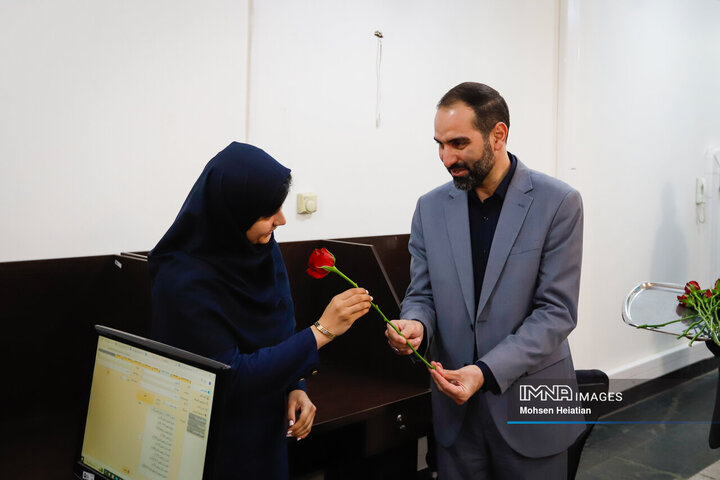 حضور مدیر منطقه 9 شهرداری اصفهان در خبرگزاری ایمنا