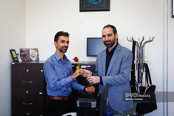 حضور مدیر منطقه 9 شهرداری اصفهان در خبرگزاری ایمنا