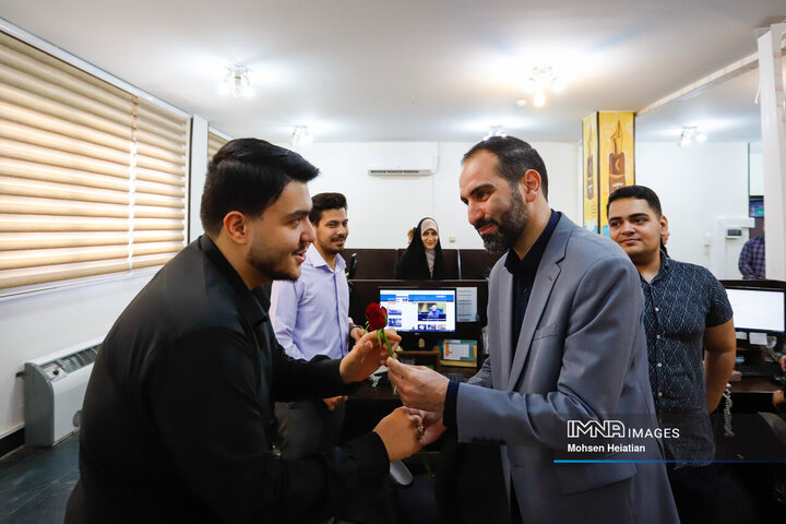 حضور مدیر منطقه 9 شهرداری اصفهان در خبرگزاری ایمنا