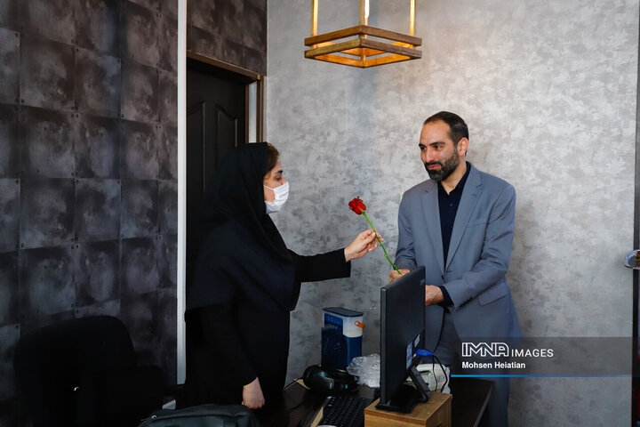 حضور مدیر منطقه 9 شهرداری اصفهان در خبرگزاری ایمنا