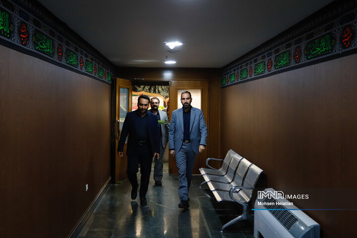 حضور مدیر منطقه 9 شهرداری اصفهان در خبرگزاری ایمنا