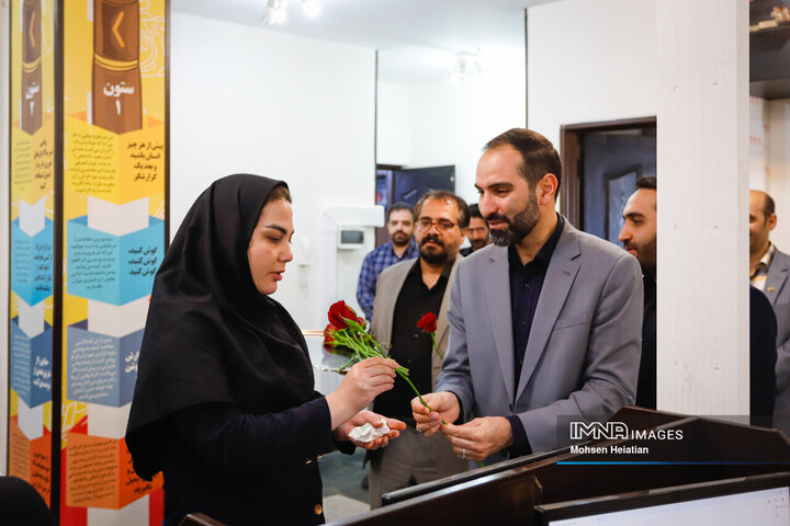 حضور مدیر منطقه 9 شهرداری اصفهان در خبرگزاری ایمنا