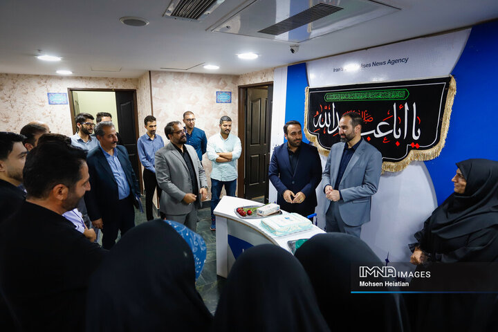 حضور مدیر منطقه 9 شهرداری اصفهان در خبرگزاری ایمنا