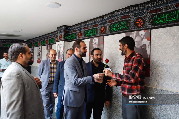 حضور مدیر منطقه 9 شهرداری اصفهان در خبرگزاری ایمنا