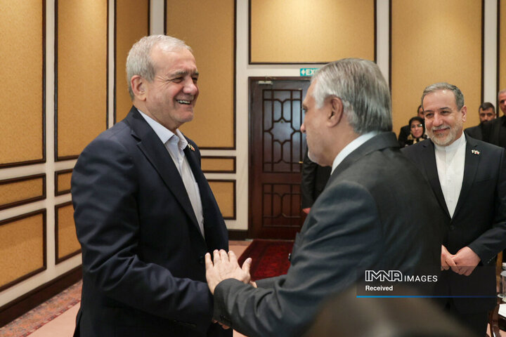 دیدار وزیر امور خارجه پاکستان با رئیس جمهور