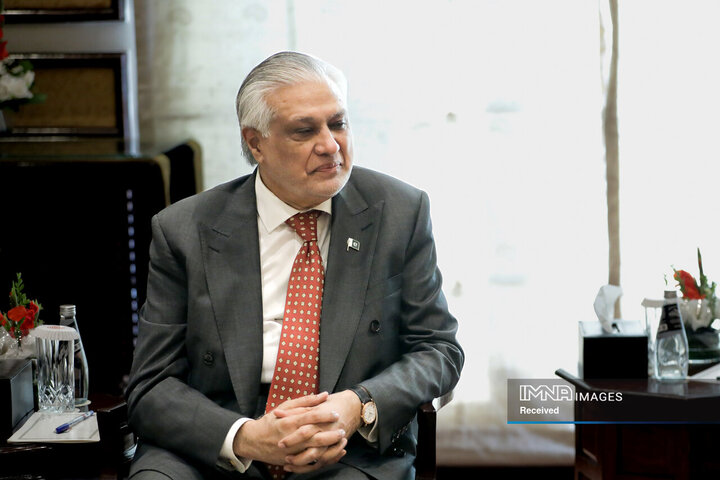 دیدار وزیر امور خارجه پاکستان با رئیس جمهور