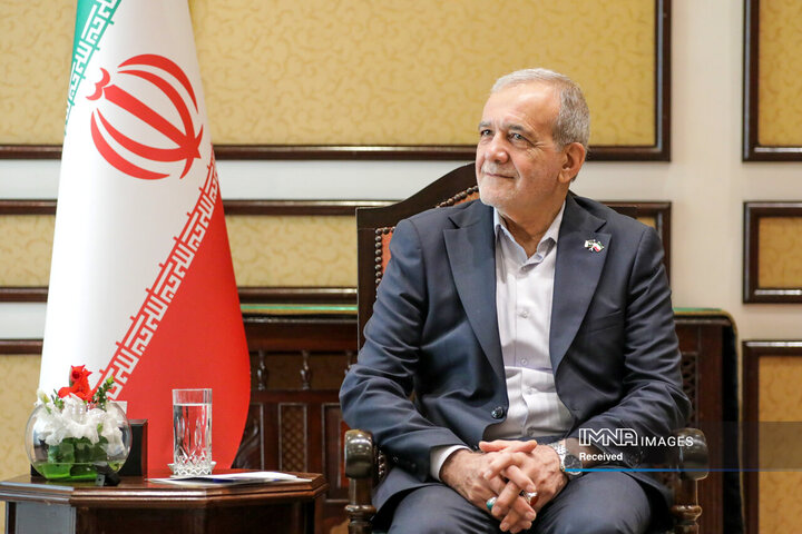 تشکر پزشکیان از مواضع پاکستان در جریان حمله رژیم صهیونیستی به ایران