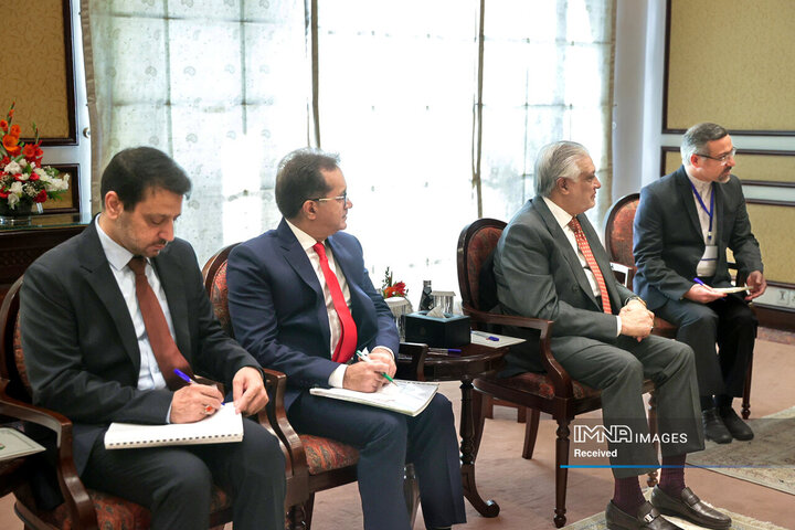 دیدار وزیر امور خارجه پاکستان با رئیس جمهور