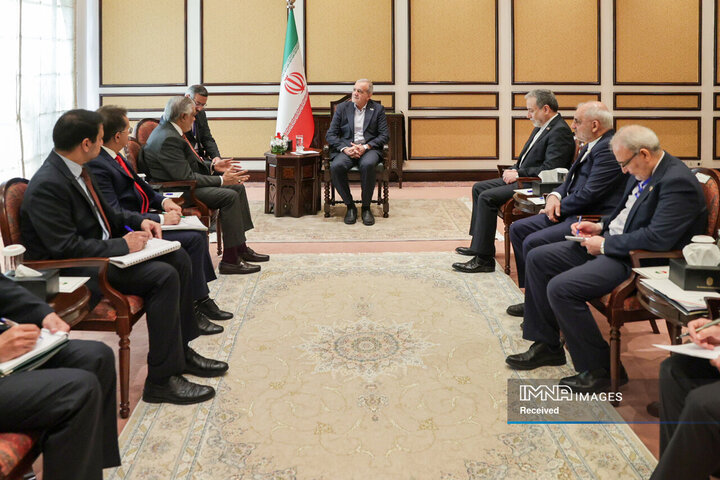 دیدار وزیر امور خارجه پاکستان با رئیس جمهور