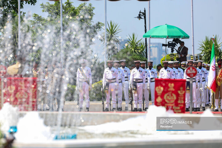 استقبال رسمی نخست وزیر پاکستان از دکتر پزشکیان