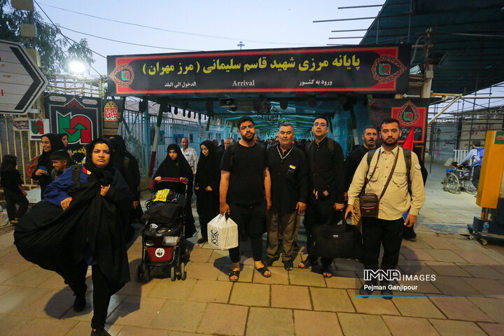 حال و هوای مرز مهران در آستانه اربعین حسینی