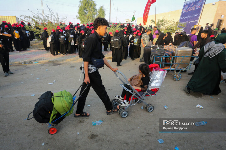 تردد بیش از ۷۹ هزار زائر از مرز خسروی تا ۱۲ مرداد / آمادگی کامل برای روزهای اوج اربعین