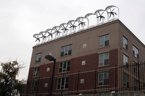 تولید برق پاک در نیویورک با توربینهای بادی ساختمانی