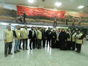 اعزام کاروان رسانه‌ای سفیران حسینی خوزستان به مرز چذابه