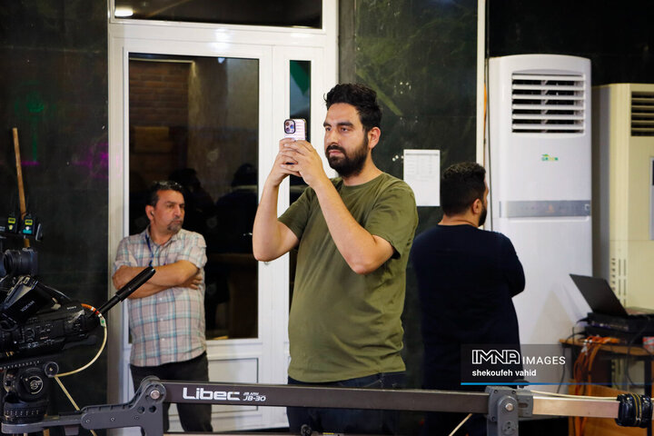 پشت صحنه برنامه تلویزیونی «اصفهان من»
