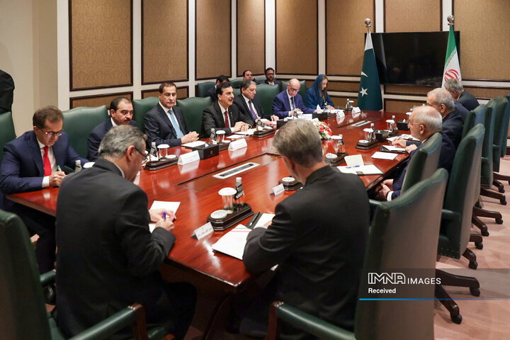 دیدار روسای مجلس سنا و ملی پاکستان با رئیس جمهور