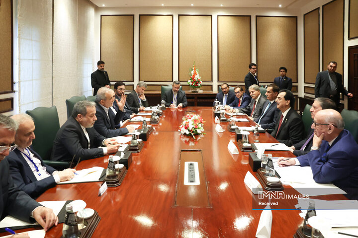 دیدار روسای مجلس سنا و ملی پاکستان با رئیس جمهور