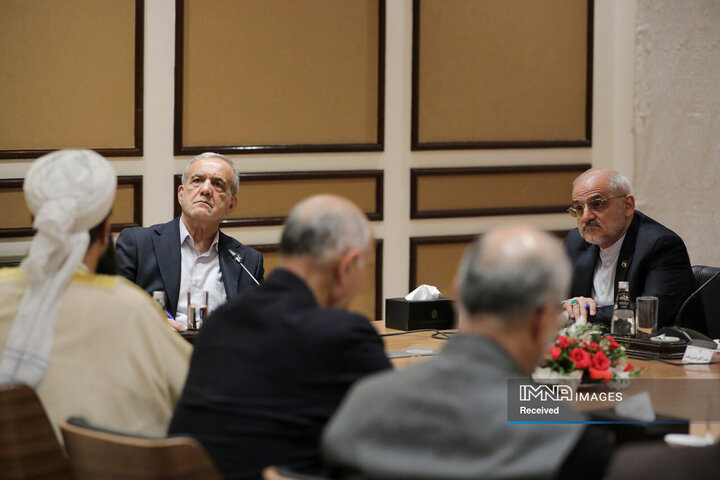 دیدار با جمعی از علمای اهل تشیع و تسنن پاکستان