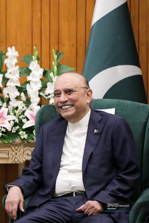 دیدار روسای جمهور ایران و پاکستان