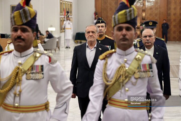 دیدار روسای جمهور ایران و پاکستان