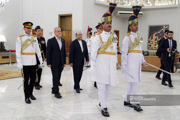 دیدار روسای جمهور ایران و پاکستان