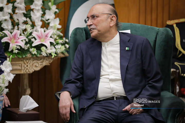 دیدار روسای جمهور ایران و پاکستان