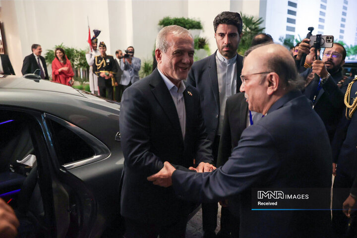 دیدار روسای جمهور ایران و پاکستان