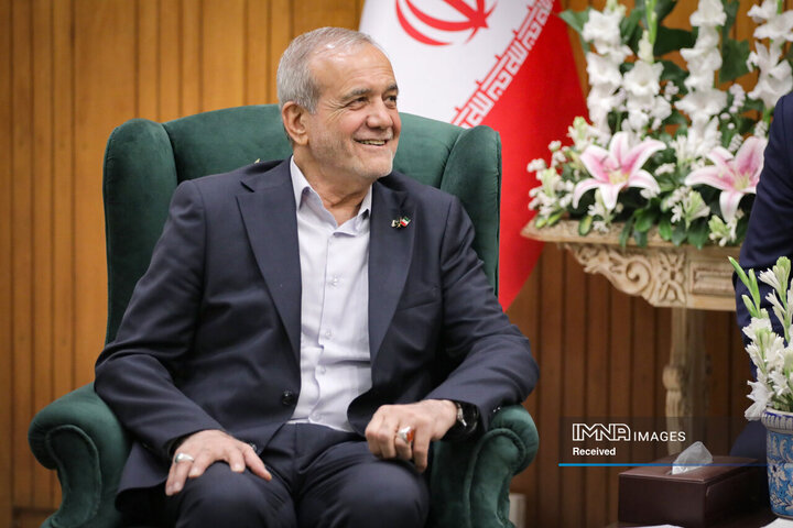 دیدار روسای جمهور ایران و پاکستان