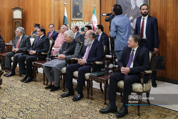 دیدار روسای جمهور ایران و پاکستان