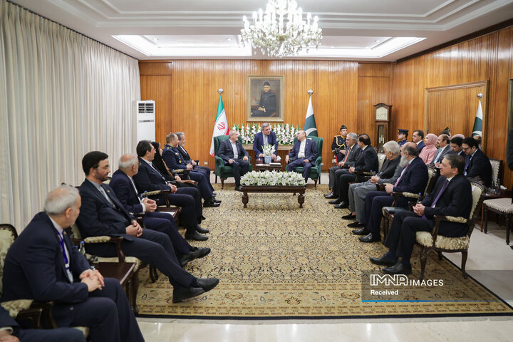 دیدار روسای جمهور ایران و پاکستان