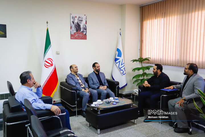 حضور مدیر منطقه 9 شهرداری اصفهان در خبرگزاری ایمنا