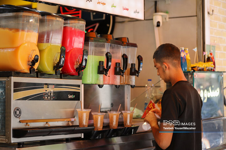 یکه تازی گرما در چله تابستان