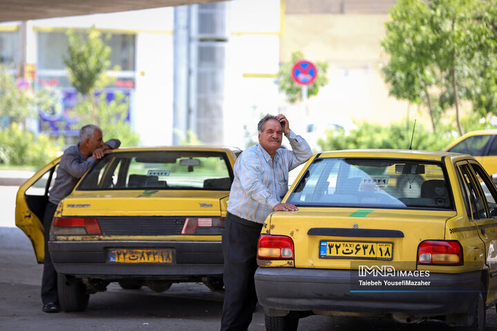 یکه تازی گرما در چله تابستان