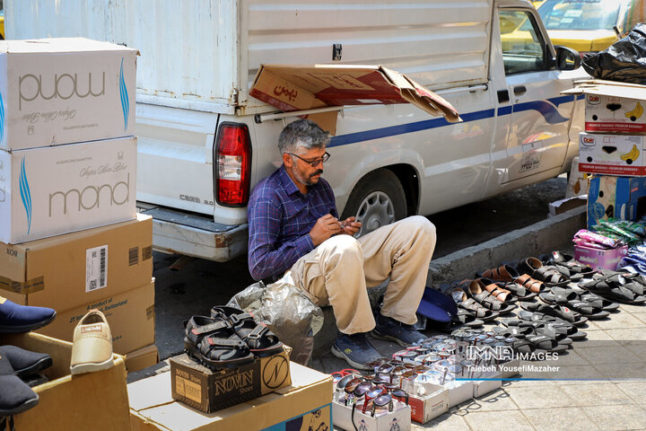 یکه تازی گرما در چله تابستان