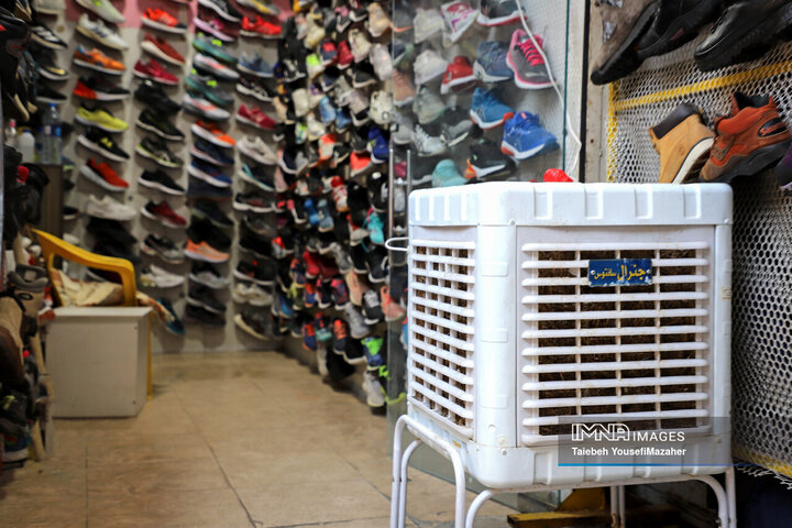 یکه تازی گرما در چله تابستان