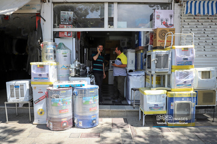 یکه تازی گرما در چله تابستان