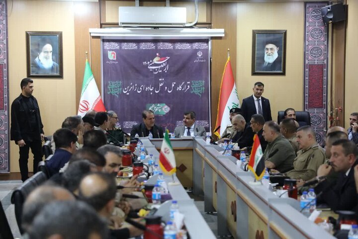 فیلم| بازدید رئیس ستاد اربعین کشور عراق از پایانه مرزی مهران