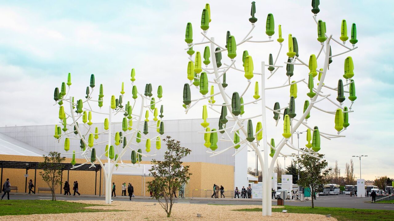 تولید برق به هنر با توربینهای بادی خلاقانه