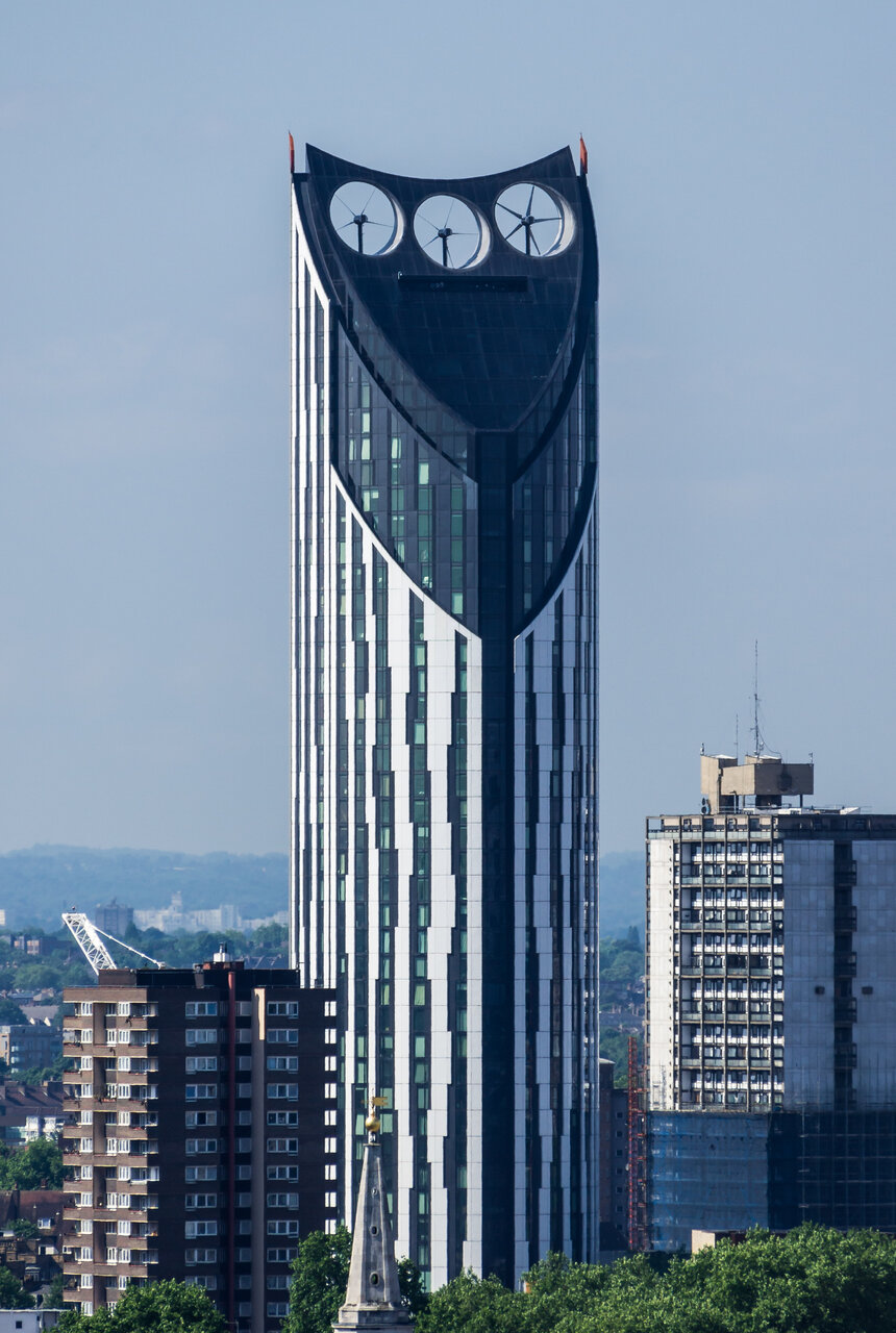 توربینهای بادی شهری راهکاری جدید برای تامین برق ارزان