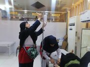 خدمات‌رسانی به ۷۷ زائر اربعین توسط هلال‌احمر خراسان شمالی