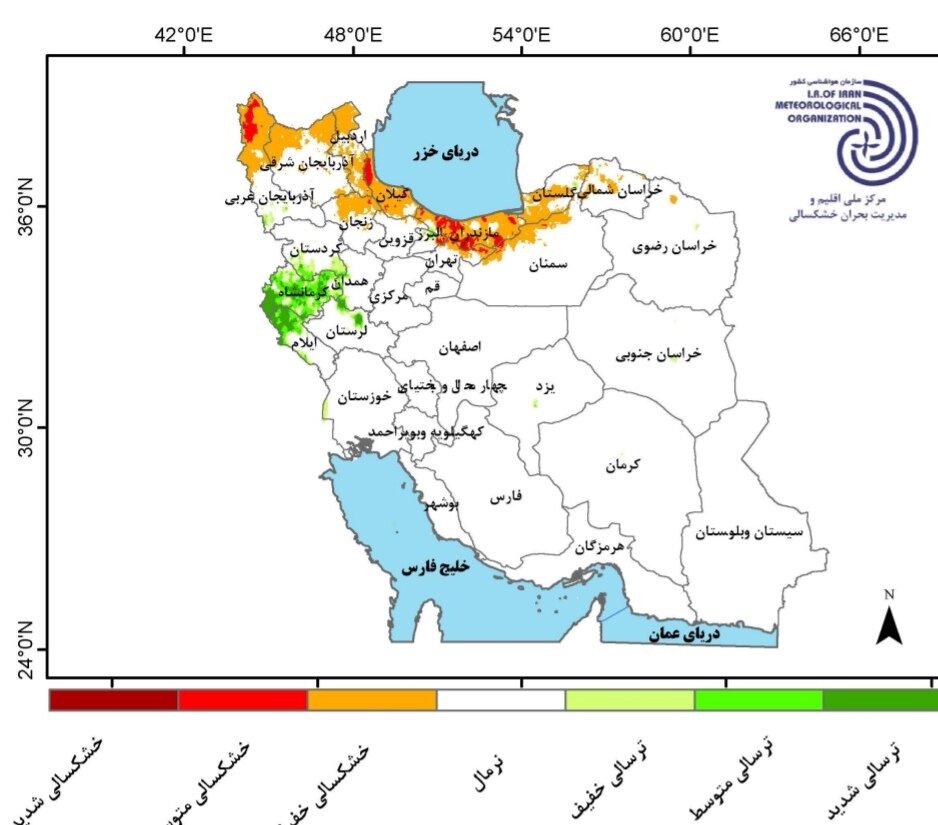 جزئیات جدیدترین پیش بینی بارشها و دمای هوا در ایران تا آخر مرداد ۱۴۰۴