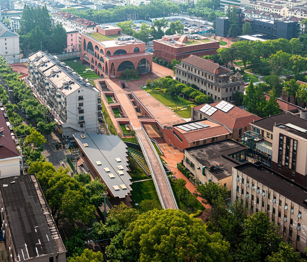 تلفیق نوآوری و سنت در پاویون شهری شانگهای