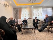 دیدار رئیس بنیاد شهید با خانواده سردار شهید مهدی نعمتی