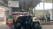 تردد زائران در پایانه مرزی مهران، یکشنبه ۱۹ مرداد