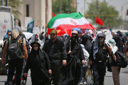 زائران اربعین حسینی در نجف اشرف