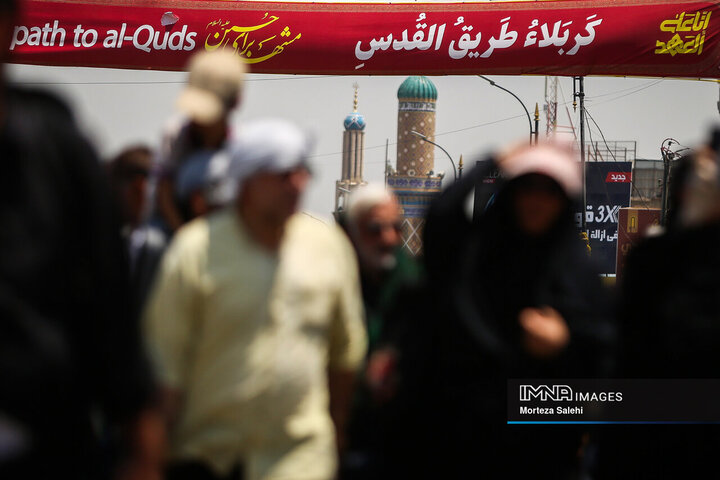 زائرین اربعین حسینی در نجف اشرف