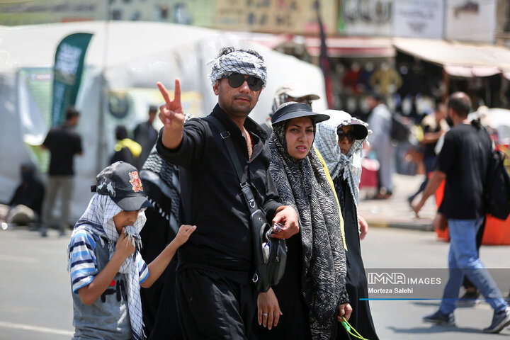 زائرین اربعین حسینی در نجف اشرف