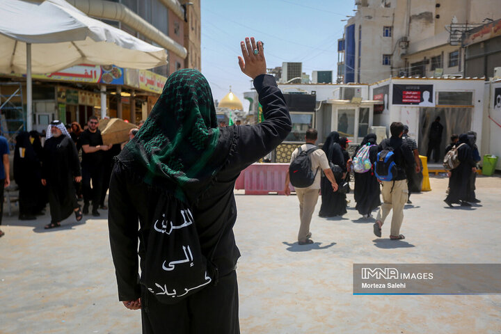 زائرین اربعین حسینی در نجف اشرف